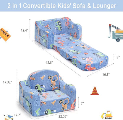 aodisman Thick Comfy Toddler Chair and Couch - Image 2
