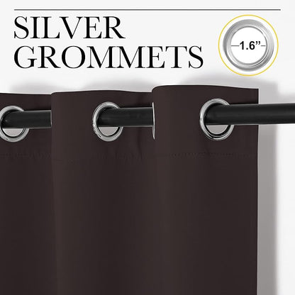 NICETOWN Triple Weave Microfiber Energy Saving Thermal Insulated Solid Grommet - Image 3
