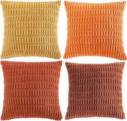 Fancy Homi 4 Packs Decorative Throw Pillow Covers - Image 8