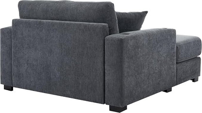 Merax Modern Upholstered Indoor Chaise Lounge - Image 7