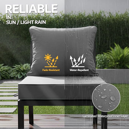 22x22 Inch Patio Chair Cushion - Image 3