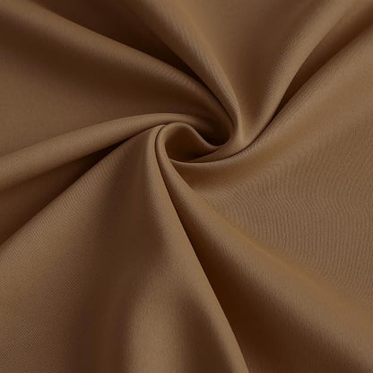 Cappuccino Brown Curtains 40x63 Inches Long 2 Panels Set, Pinch Pleated Thermal - Image 7