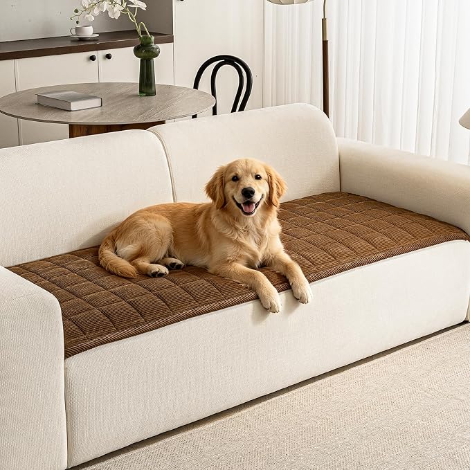 Couch Covers for Dogs Washable, 27.6"x70.9" Non Slip Couch Covers for Loveseat by PJLZJFBY
