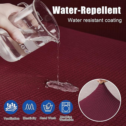 Water Repellent Sofa Couch Cushion Covers Sofa Seat Slipcover, Armchair - Image 3