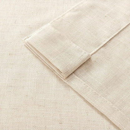 Joydeco Linen Curtains 90 Inch Length 2 Panel Sets, Light Filtering Curtains - Image 8