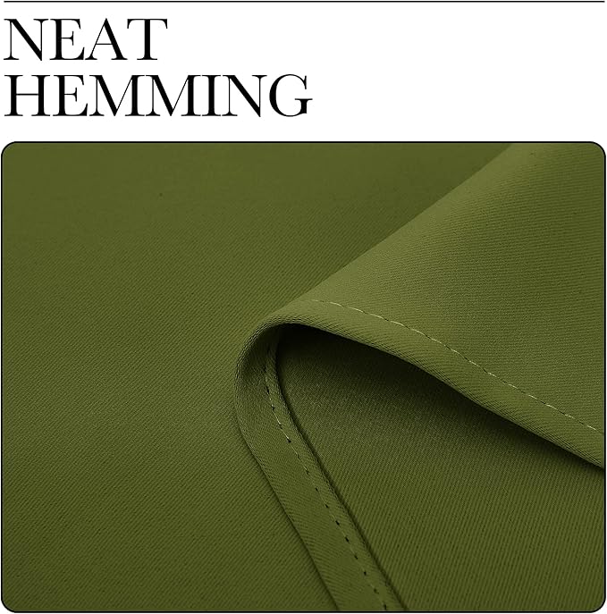 NICETOWN Bedroom Curtain Panels Blackout Draperies, Thermal Insulated Solid - Image 6