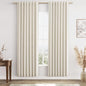 100% Blackout Linen Curtains 78 Inch Length 2 Panels Set by Guken