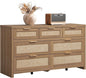 SICOTAS 7 Drawer Dresser for Bedroom, Large Chest of Drawers for Bedroom by SICOTAS