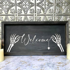 Halloween Stencils for Painting on Wood 12” Halloween Doormat Stencils Ghost Boo Witches Spider Bats Draw Templates for Porch Hanger Door Mats Fabrics DIY Crafts Decor