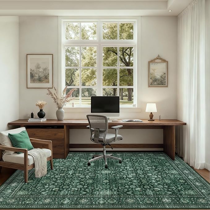 6x9 Area Rugs Living Room: Washable Rug - Image 6
