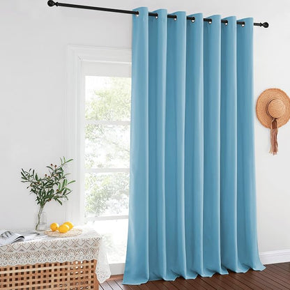 NICETOWN Blackout Patio Curtains 100 x 144 Inches Long - Image 8