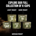 Black Rifle Coffee Company Supply Drop Variety Pack (48 Count of K Cups) - Silencer Smooth, AK Espresso, Just Black, & BeyondBlack KCup Pods - K Cups Coffee Variety Pack