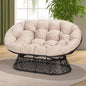 Bme Double Papasan Chair, 600lbs Capacity, Ergonomic Design, Soft Thick Cushion by Bme