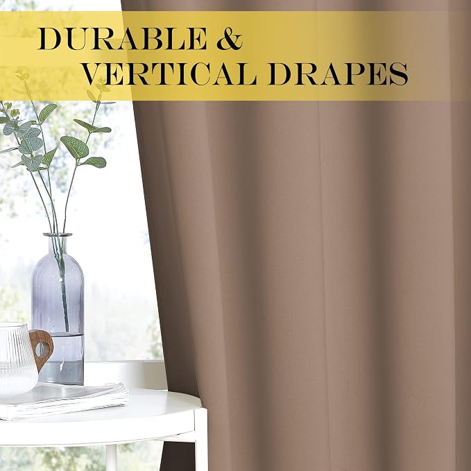 NICETOWN Blackout Curtains 63 inches Length - Image 4