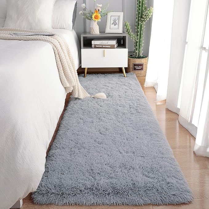 Chicrug Soft Runner Rugs for Bedroom Living Room Plush Fluffy Rug 2x7 | Shag by ChicrugHomeDecor