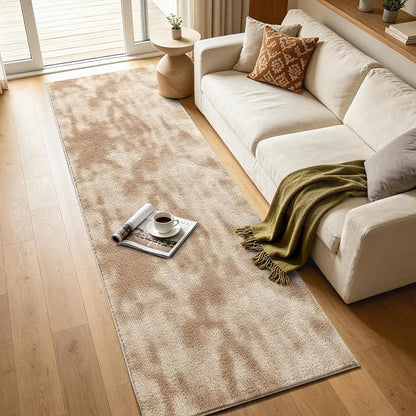2x8 Tie-dye Beige Runner Rug Washable Non-Slip - Image 7