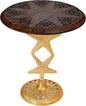 Side Tables-Hand Carved Vintage Boho Folding End Tables by TheWoodenTown