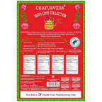 Sancha Tea Boutique, India Chai Collection Gift Box, Assorted Indian Masala Chai Teas, Cardamom/Ginger/Tulsi/Saffron, Variety Pack of 4 Loose Leaf Teas, 50g Each