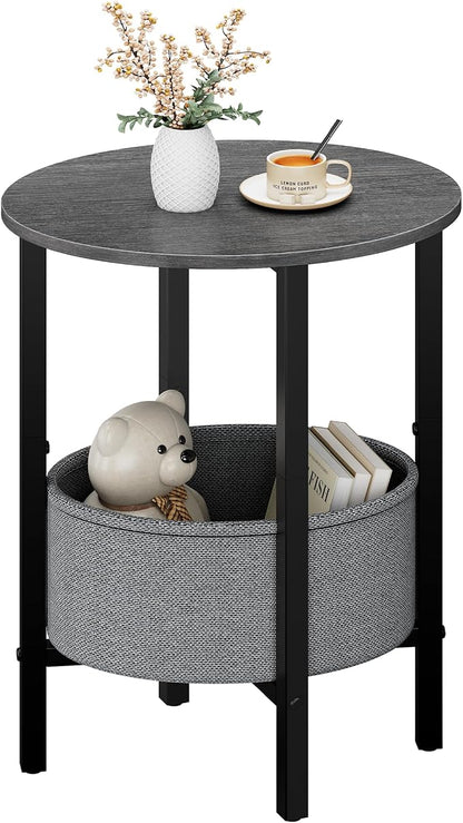 Vagusicc Round Side Table End Table by Vagusicc