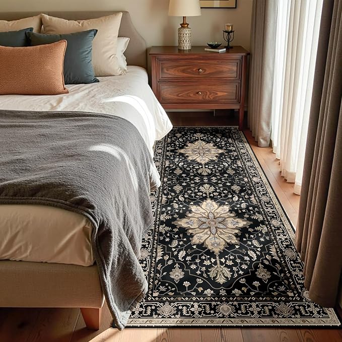 RELEANY Washable Area Rug, Runner 3'x6', Water Repellent, Pet Friendly - Image 2