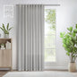 60 Inch Wide Curtains Grey for Living Room 2 Panels Set Back Tab Pocket Drape by Pitalk