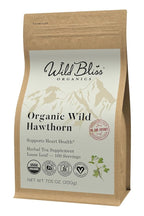 Organic Hawthorn Tea - Caffeine Free Loose Leaf and Flower Herbal Tea - Pharmacopoeia Potency - 100 Servings