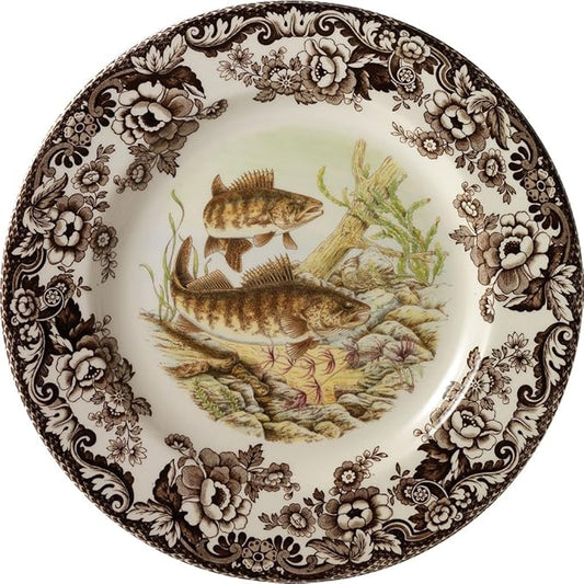 Spode Woodland Walleye Salad Plate