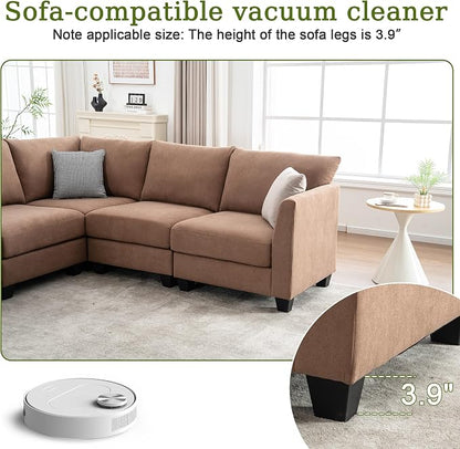 150.4" Large Sectional Couches for Living Room, 8 Seater L Shaped Modular - Image 8
