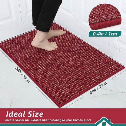 BEQHAUSE Kitchen Rugs 24"x36", Kitchen Mats - Image 2