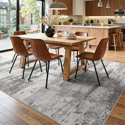 4x6 Ft Abstract Area Rugs for Living Room, Soft Non-Slip Modern Washable Rugs - Image 9