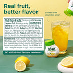 Stur Liquid Water Enhancer | Lemonade | Naturally Sweetened | High in Vitamin C & Antioxidants | Sugar Free | Zero Calories | Keto | Vegan | 5 Bottles, Makes 120 Drinks