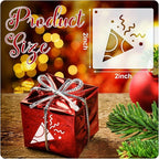 100 Pcs Stencils for Painting on Wood Reusable Stencil Crafts Drawing Templates Holiday Wall Paper for DIY Scrapbook Home 2 x 2 Inch(Santa Style)