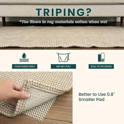 KOZYFLY Indoor Door Mat 2x3 ft Small Area Rugs Washable Front Door Mat Non Slip - Image 7