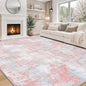 Aelenmu 9x12 Area Rugs for Living Room Bedroom Dining Room Washable Pink | Soft by Aelenmu