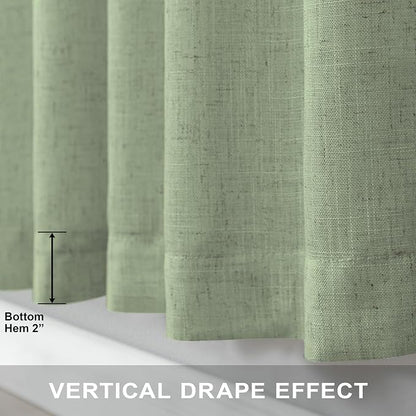 Light Sage Curtains 72 Inch Length - Image 6