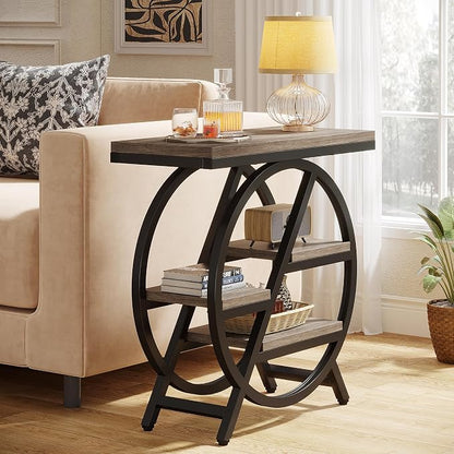 LITTLE TREE End Table, Narrow Side Table - Image 2