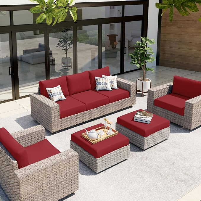 Waterproof Sectional Sofa Cushion Covers, L Shape Couch Slipcovers | L Shape - Image 8