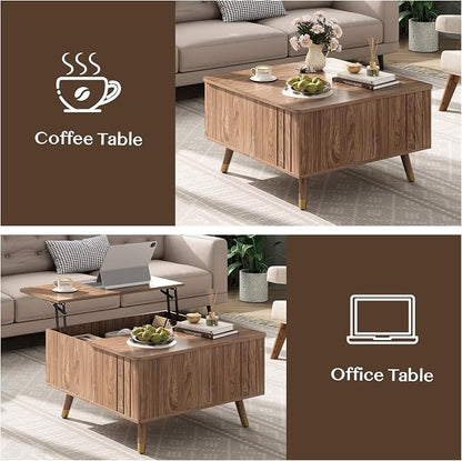 SULIVES Lift Top Coffee Table - Image 5