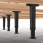4 PCS Adjustable Bed Frame Support Legs, Frame Center Slats Heavy Support Leg by appacare