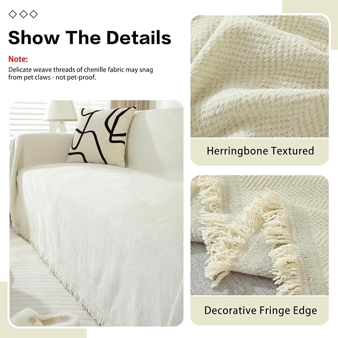 DREAMINGO Modern Minimalism Couch Cover - Image 4
