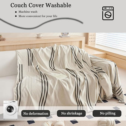 DREAMINGO Couch Cover Reversible Chenille Furniture Protector Sofa Covers - Image 7