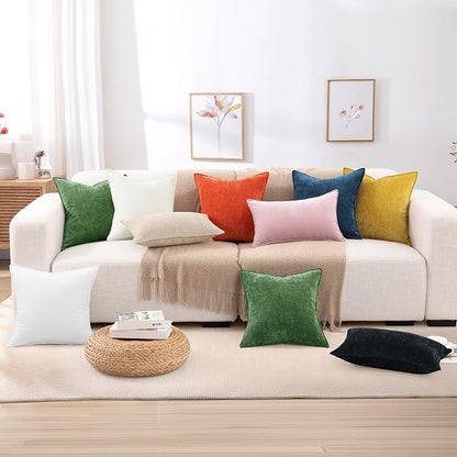 decorUhome Summer Couch Throw Pillow Covers 12x20 Set of 2, Decorative Soft - Image 9