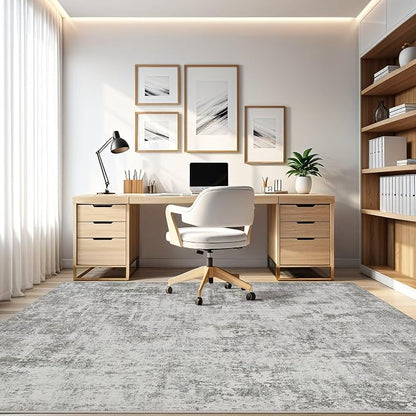 LOONGRUG 10x14 Area Rugs Washable Large Neutral Modern Living Room Rug | - Image 8