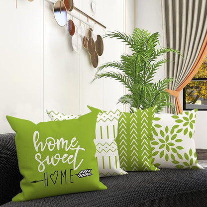 YCOLL Pillow Covers 20x20 Set of 4, Modern Sofa Throw Pillow Cover, Decorative - Image 2