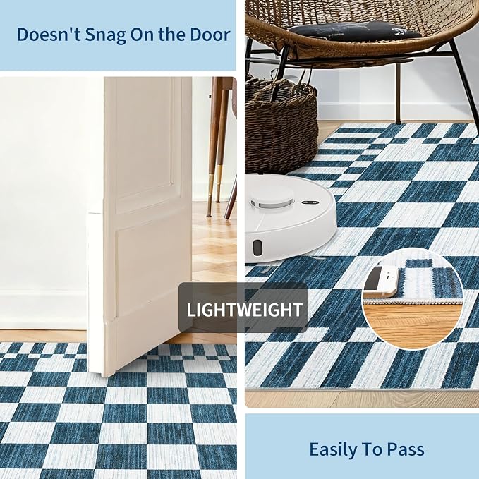 GarveeHome Checkered Rug 3x5 Area Rugs - Image 6