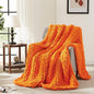 L'AGRATY Chunky Knit Throw Blanket by LAGRATY