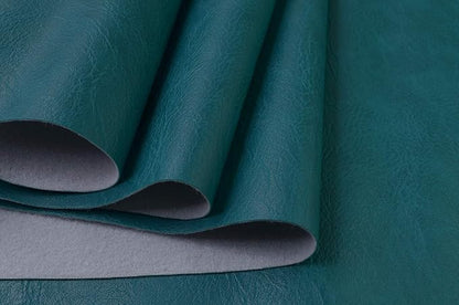 Wento Thick Faux Leather Fabric Soft Skin Grain PU Leather by Wento