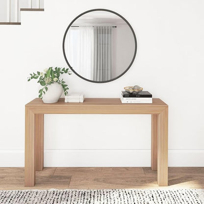 Plank+Beam Modern 56 Inch Console Table, Solid Pine Wood Entryway Table - Image 3