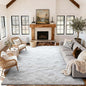 Area Rugs for Living Room, 6x9 Feet Soft Fluffy Shagg Plush Rug High Pile Large by Cuzwlovita
