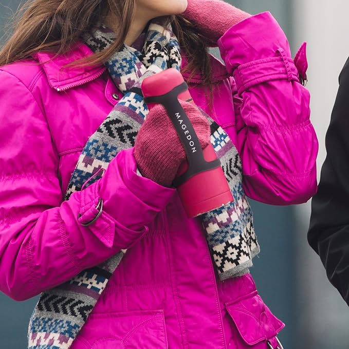 (2 pack) Water Bottle Carrier Grip,Water Handle Grip,Cup Strap, soft band holder strap makes any bottle handheld. For Running Bike, gym or jogging